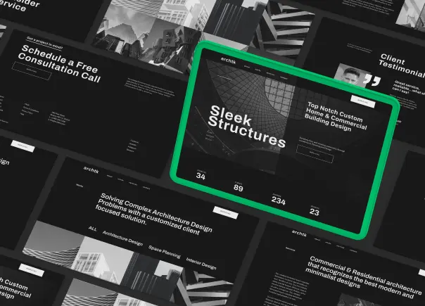 website design for architects